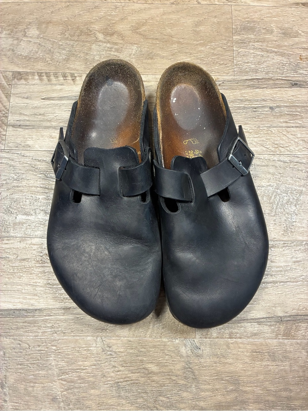 Birkenstock Boston Leather Clogs Shoes